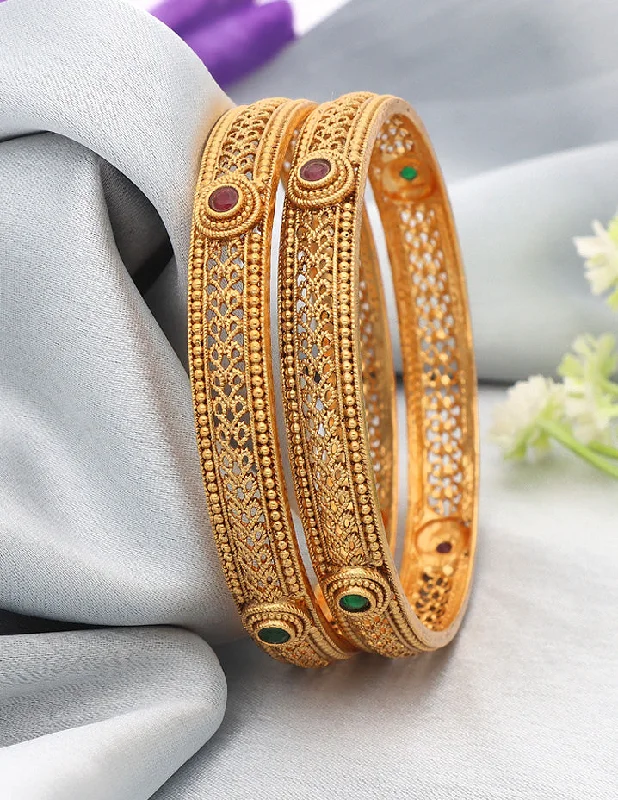 elegant bangles for women -Designer Matt Stone Bangles