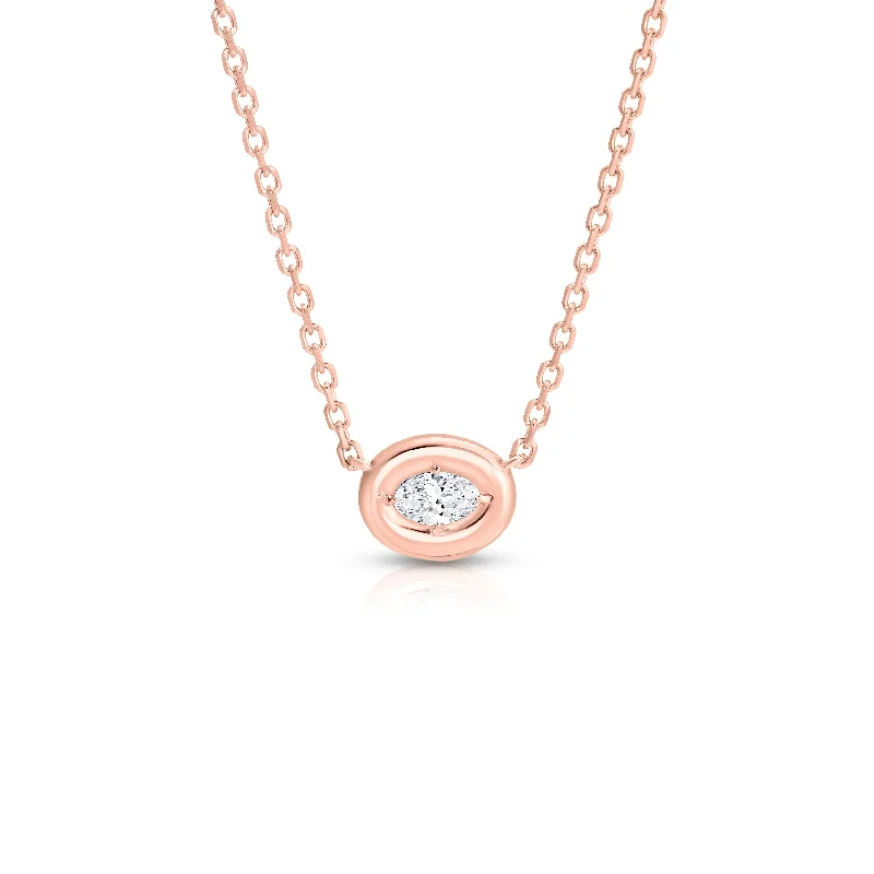 women’s infinity necklaces -Ovalis Necklace