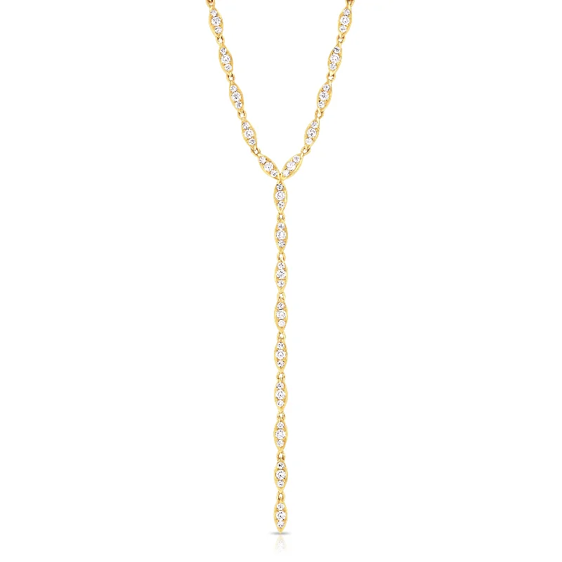 wedding necklaces for women -Angel Lariat