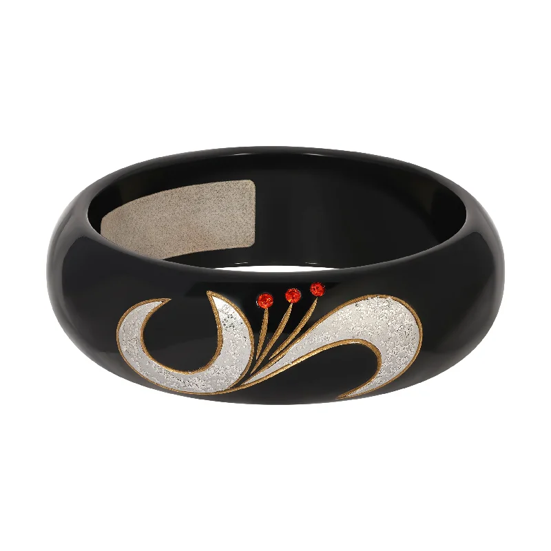 minimalist bangles for women -Amour Vintage Paris Bangle