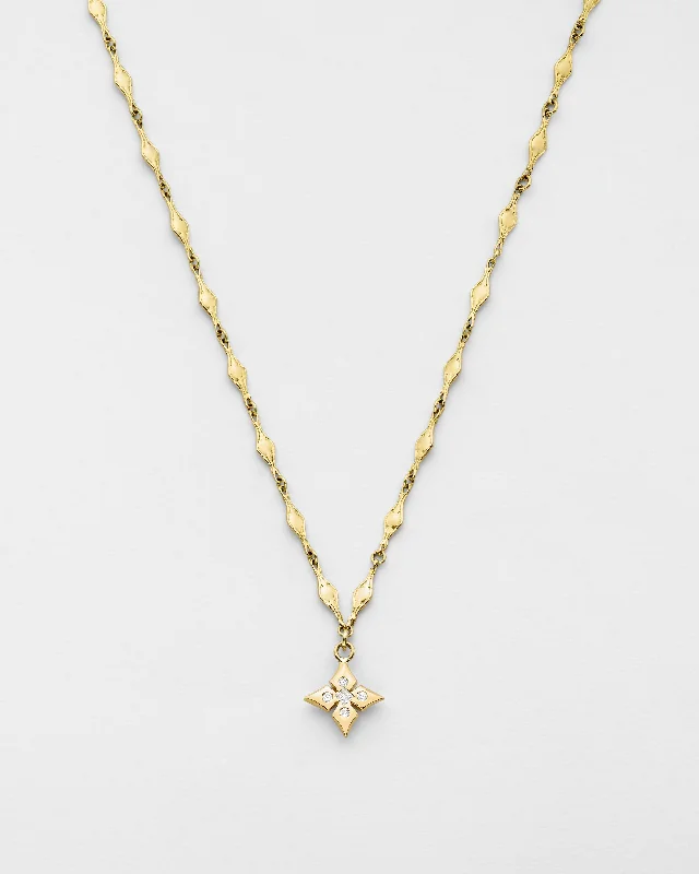 chic necklaces for women -Libertine Jumbo Clover Necklace