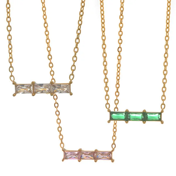 women’s crystal necklaces -Luminate Necklace