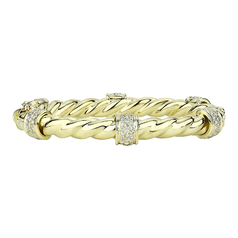 birthstone bangles for women -Bangle - Diamond