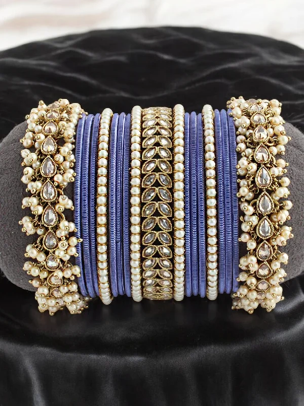 gold bangles for women -Elegant Pearl Kundan Floral Bridal Bangles Jewelry Set, Floral Pearl Bangles Set, Kundan Bangles Set, Pearl Jewellery Set, Kundan Jewellery Set, Indian Kundan Chura Set, Pakistani Kundan Chura Set