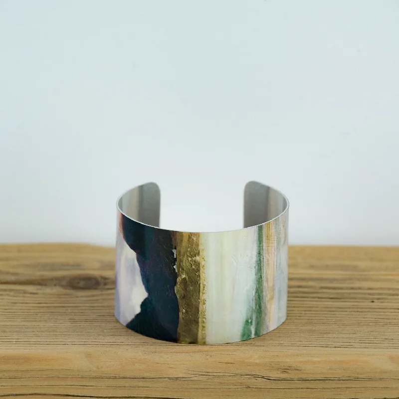 custom bangles for women -Luskentyre, Isle of Harris Cuff Bangle