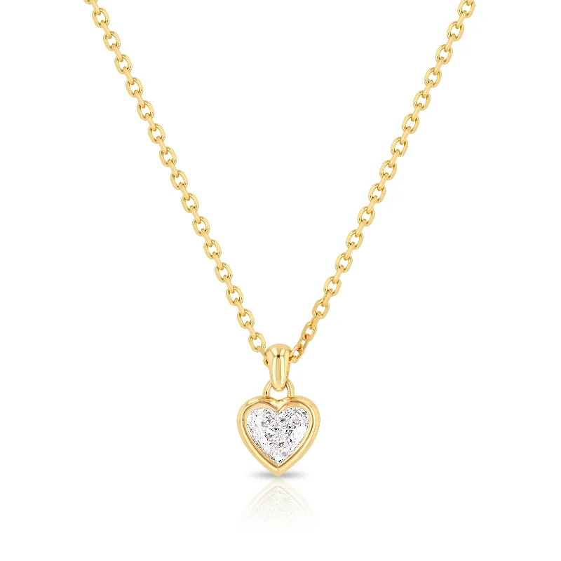 women’s crystal pendants -Mini Amor Necklace