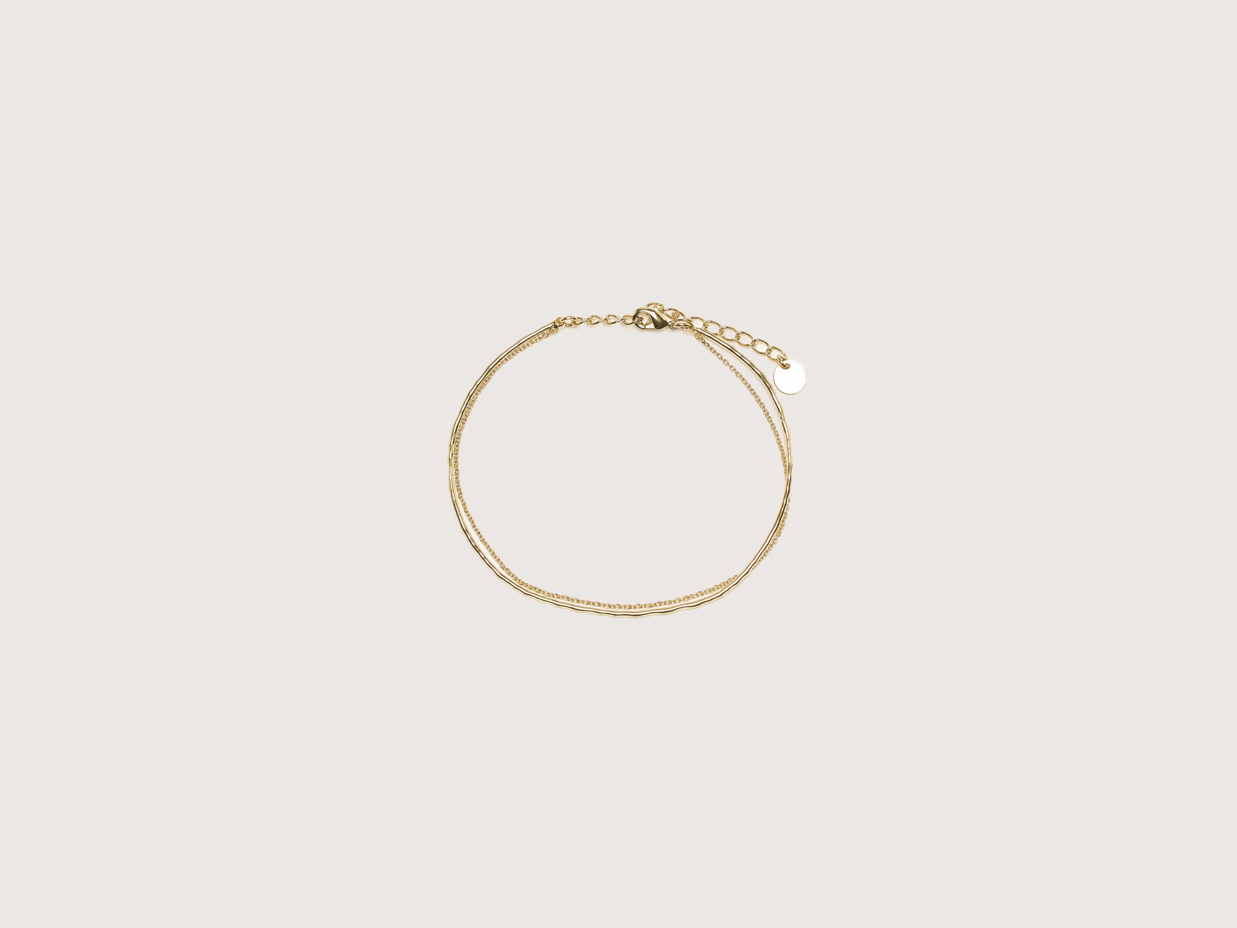 boho-style bracelets for women -Promesse Wrap Bangle (242 / W / GOLD)