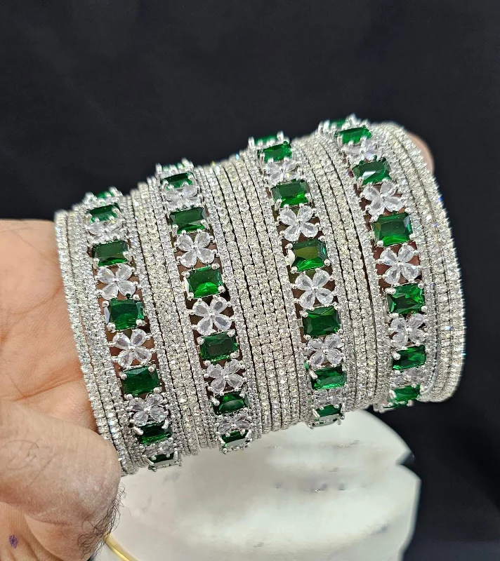 classic bangles for women -Stylish Bollywood bangle set blending Indian and Pakistani artistry perfect for enhancing any ethnic outfit