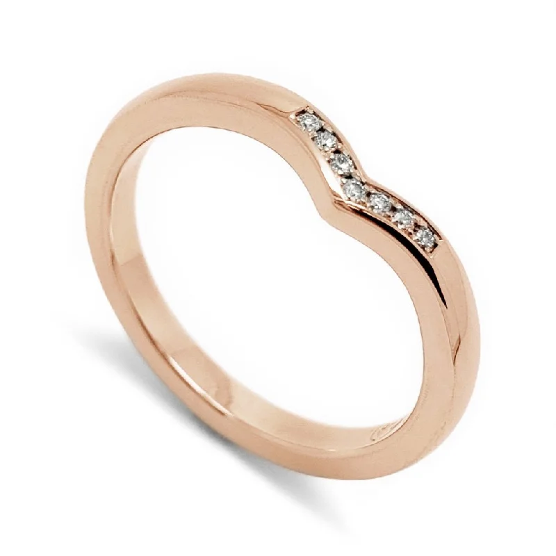 women’s rose gold engagement rings -Lida Rose