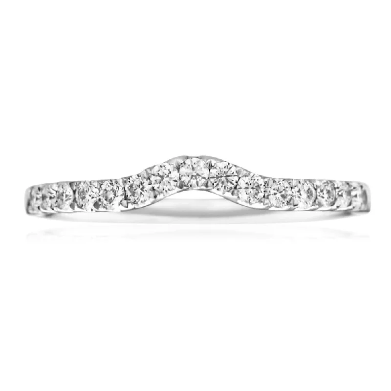 women’s timeless engagement rings -Flawless Cut 18ct White Gold Diamond Ring (TW=25pt)