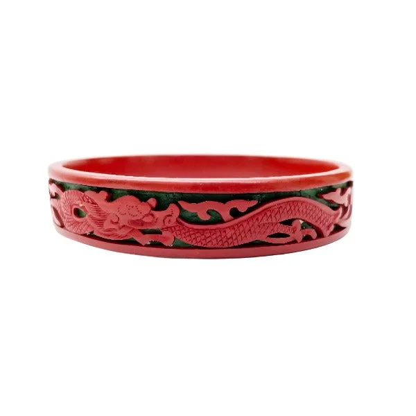 ethnic bangles for women -Vintage Cinnabar Bangle