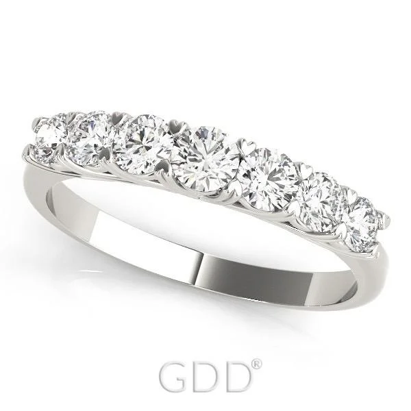 women’s diamond eternity bands -WEDDING BANDS PRONG SET