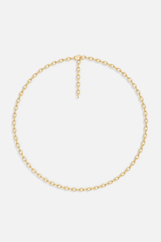 bridal diamond necklaces -Pavé Chain Adjustable Necklace