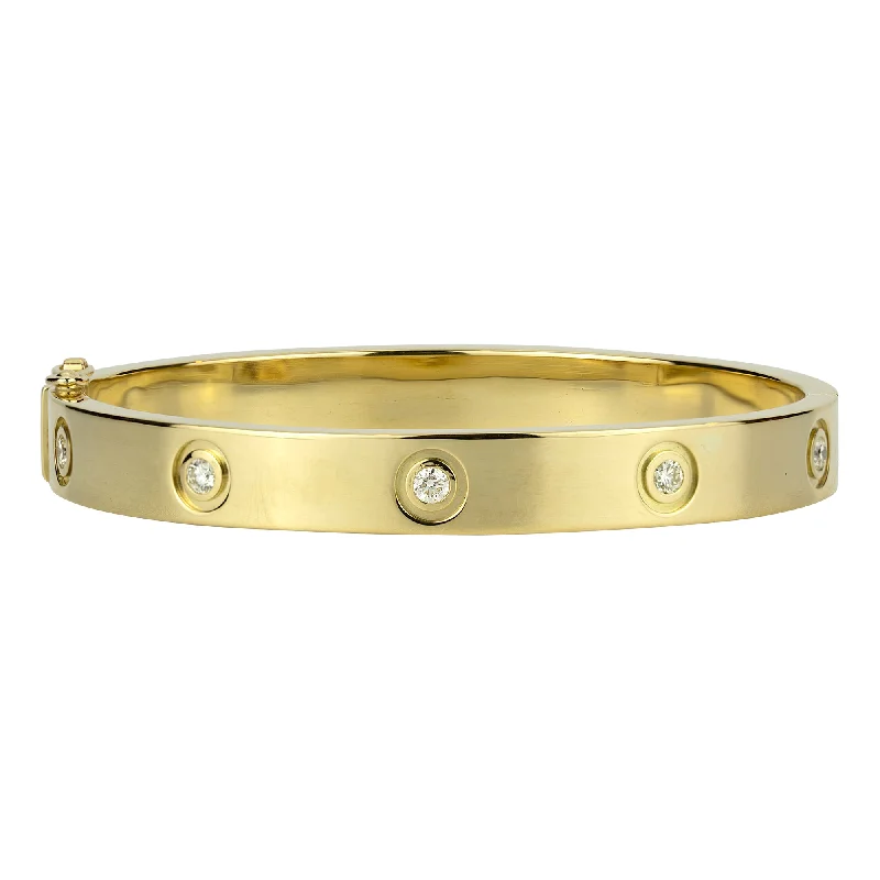 modern bangles for women -Bangle - Diamond