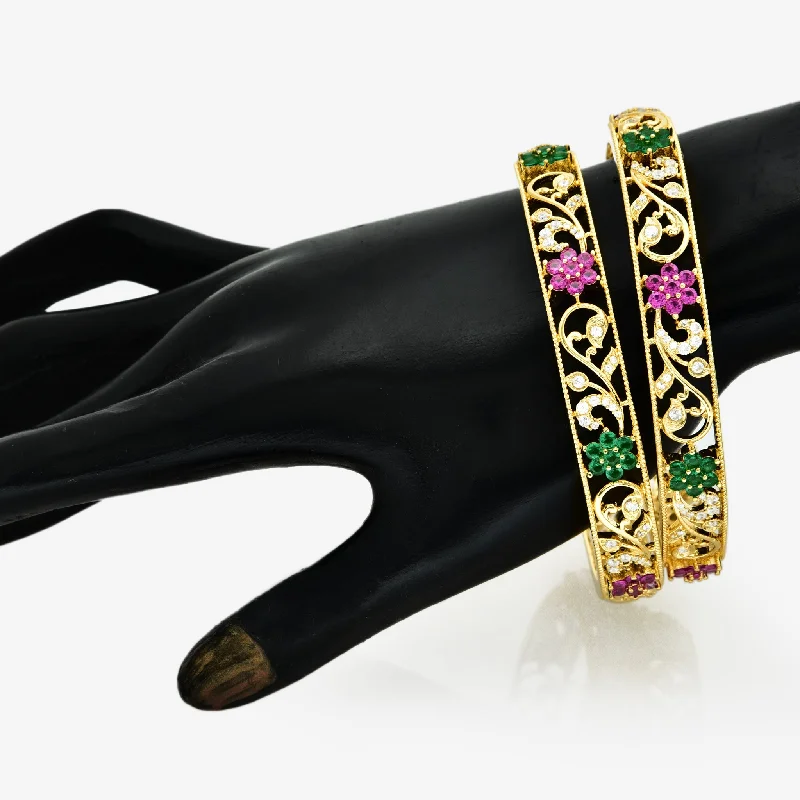 classic bangles for women -Zirconia Bangles ZBGL10218