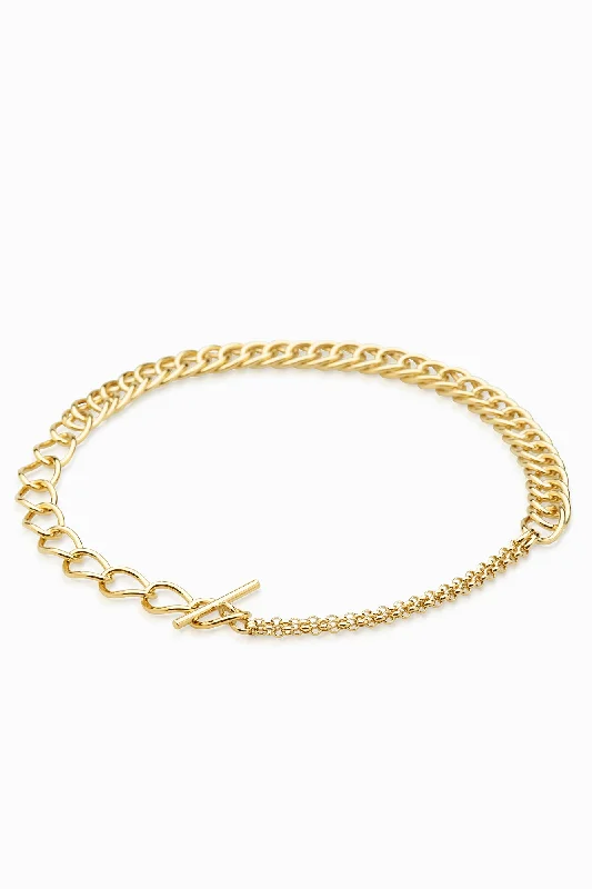 dainty gold necklaces for women -Chunky Link Necklace | Gold