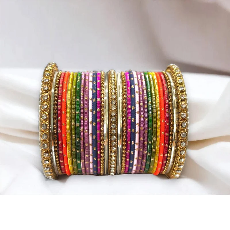 high-quality bangles for women -Rainbow Colorful dotted bangles set, Indian Bangle Set, Indian Pakistani Wedding Jewelry, Bridesmaids bangles, for any occasions, Set of 2