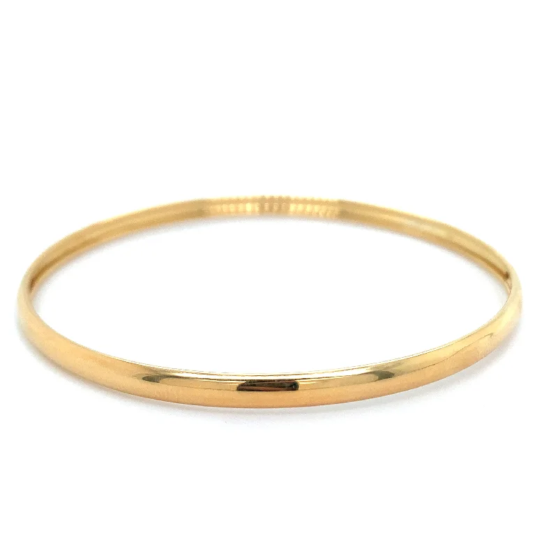 designer bangles for women -Golden Round Bangle