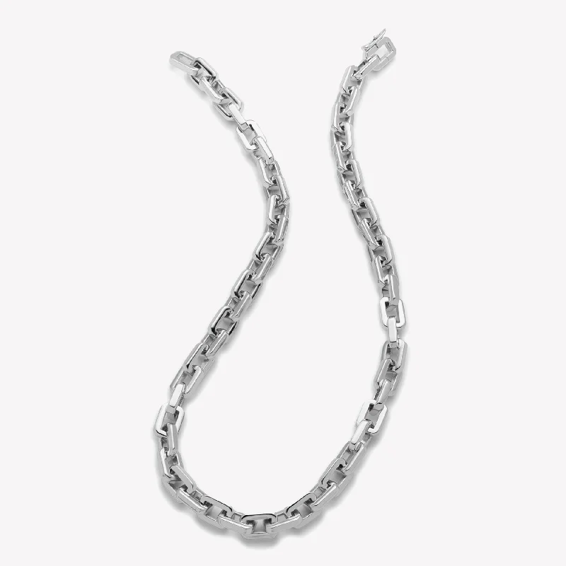 dainty necklaces for women -SUPRA LINK NECKLACE - 17 INCH LENGTH