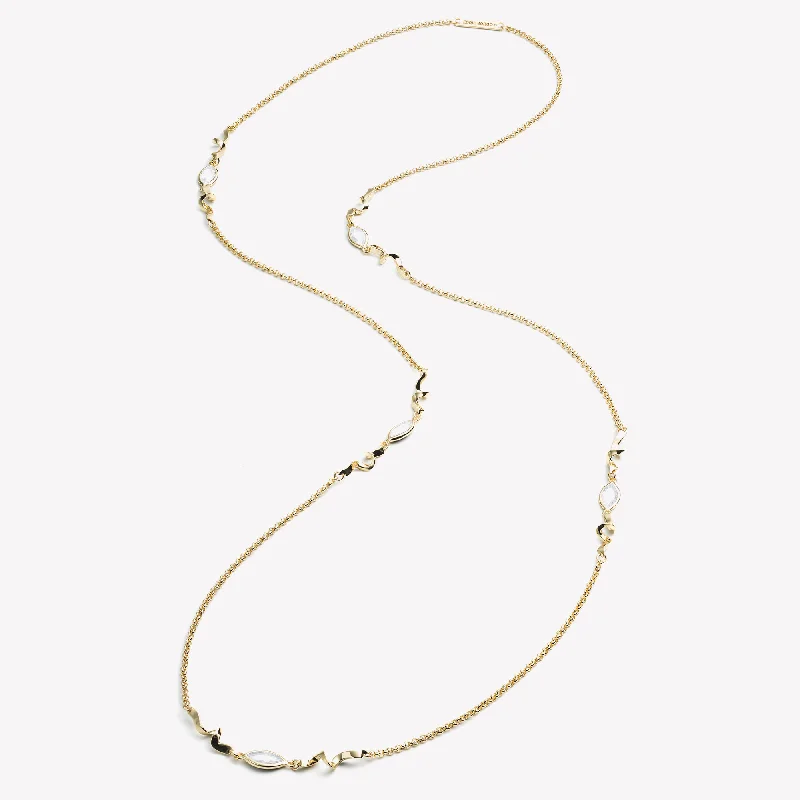 layered necklaces for women -NAVETTE FIVE STATION NECKLACE