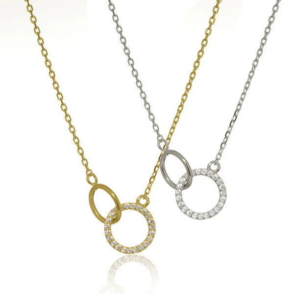 multi-layered necklaces for women -Put A Ring On It Necklace