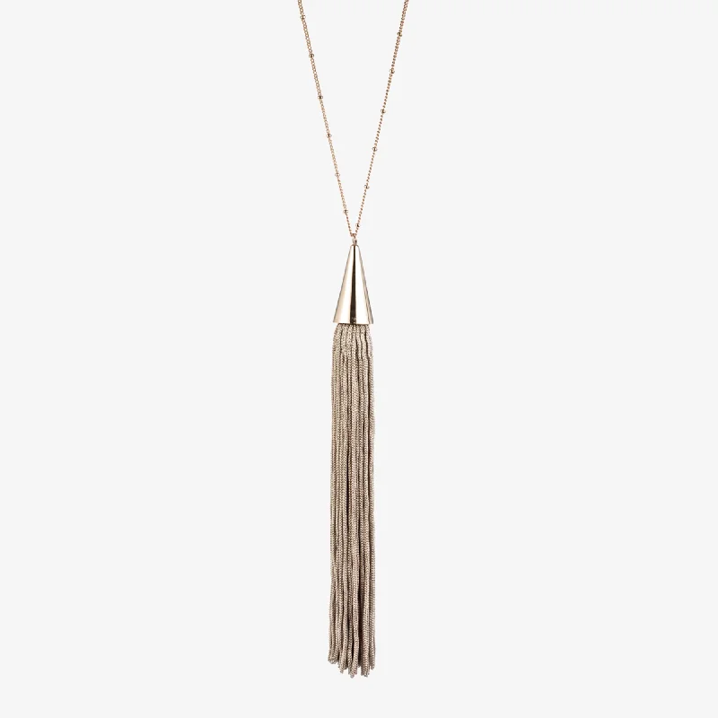 men’s and women’s couple necklaces -LONG TASSEL NECKLACE