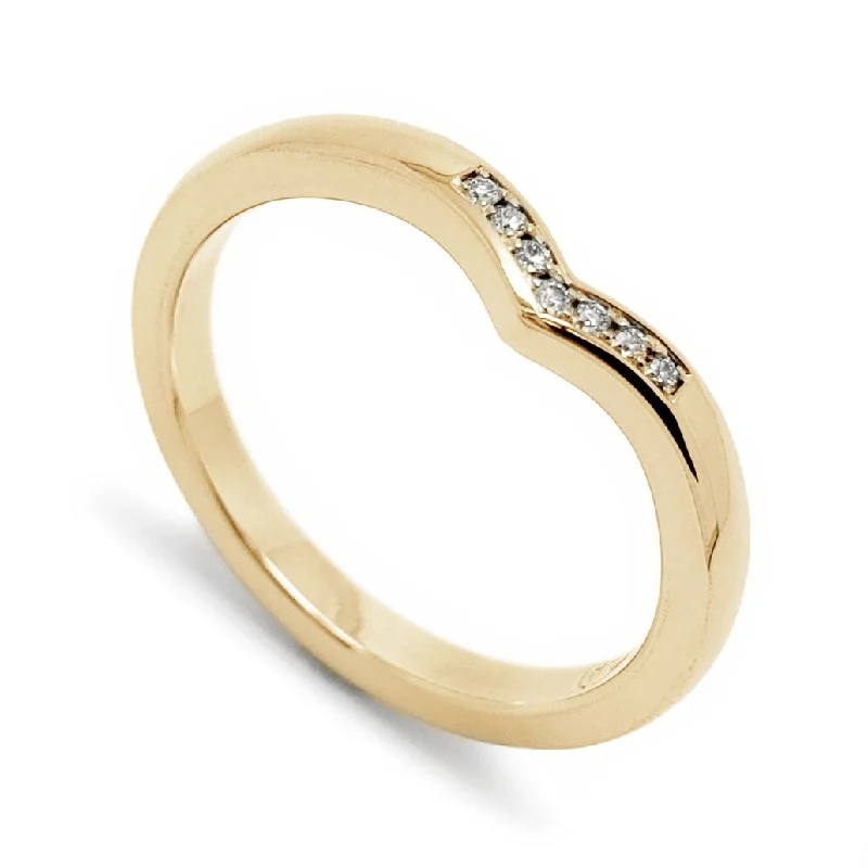 women’s diamond stackable rings -Lida Yellow