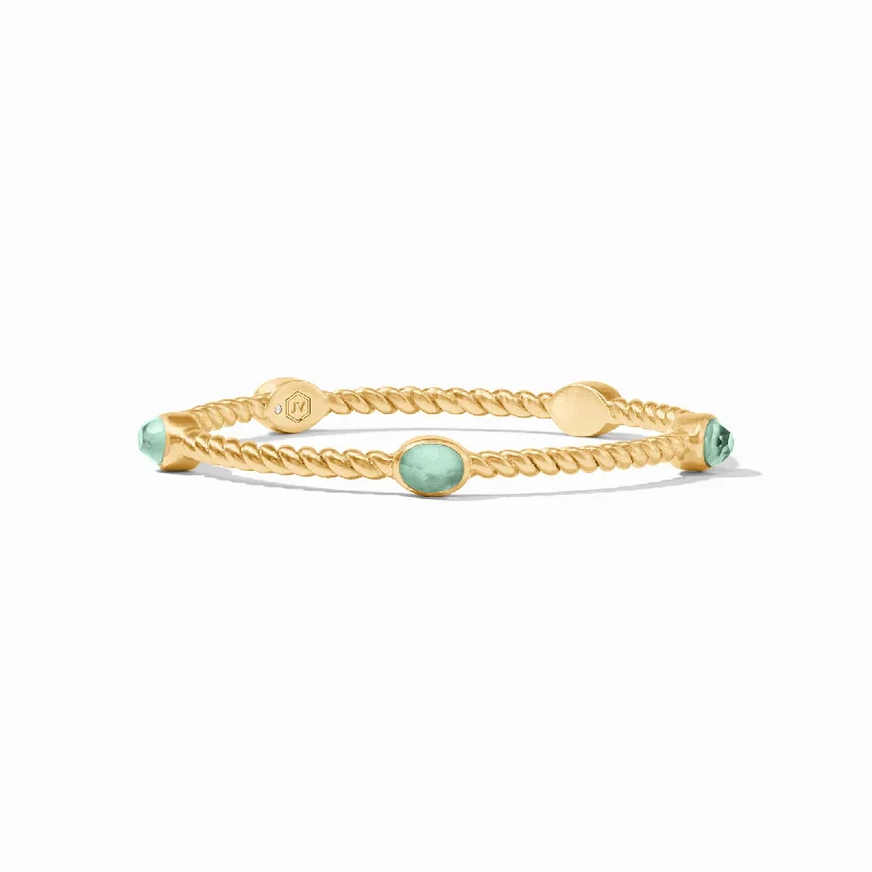 women’s matching bangles -Nassau Stone Bangle