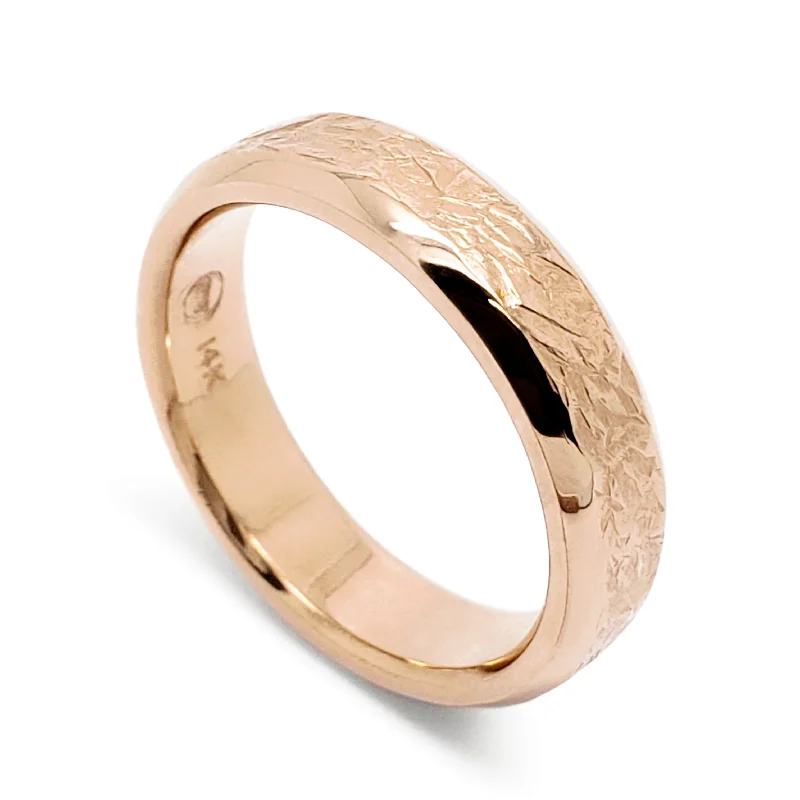 rose gold rings for women -Dashell Rose | 5mm