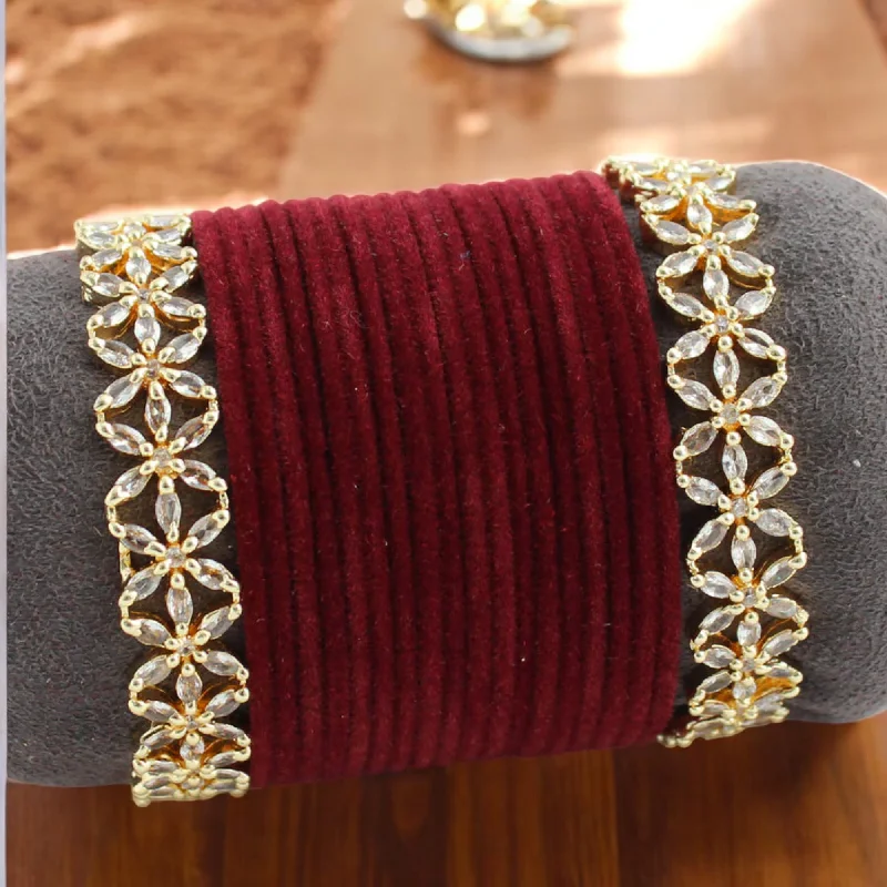 diamond bracelets for women -Luxurious Crafted Traditional Pearl Bangles Set, traditional Chooda, crafted Bangles Jewellery Set, Indian Chura Set, Bridal Pearl Chura, Kundan Chura Set, Indian Jewellery Set