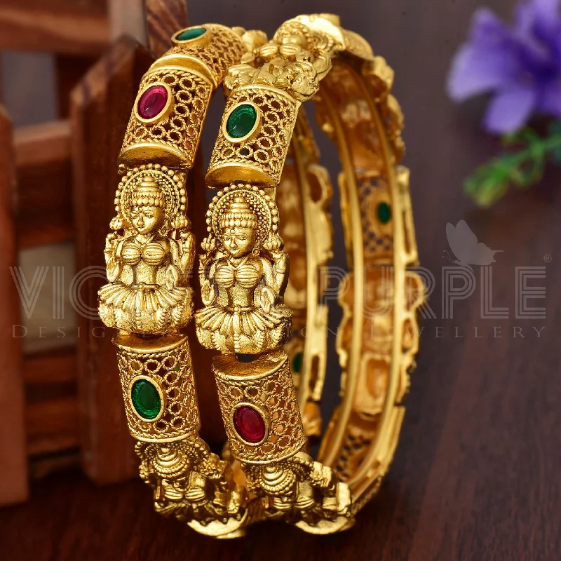 gold bangles for women -Antique Bangle ZBGL10534