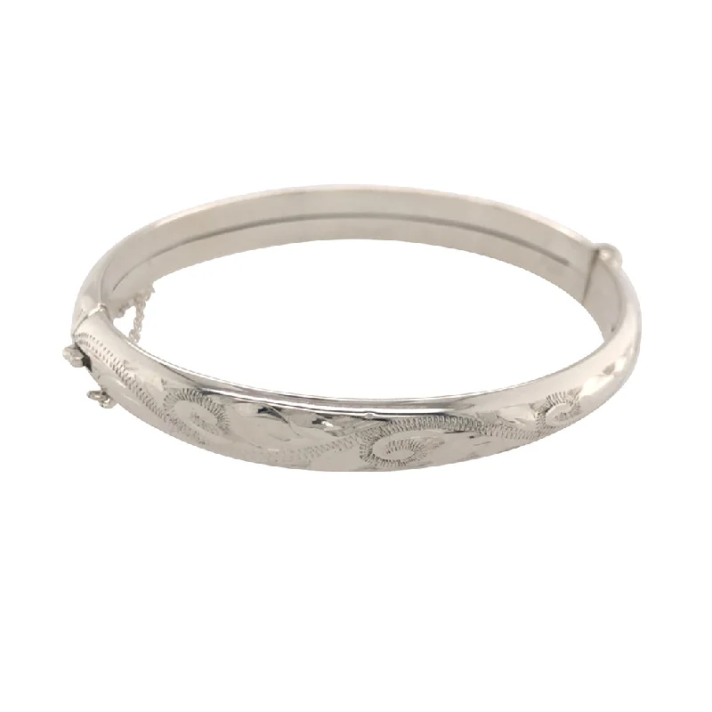 women’s friendship bangles -Silver Bangle