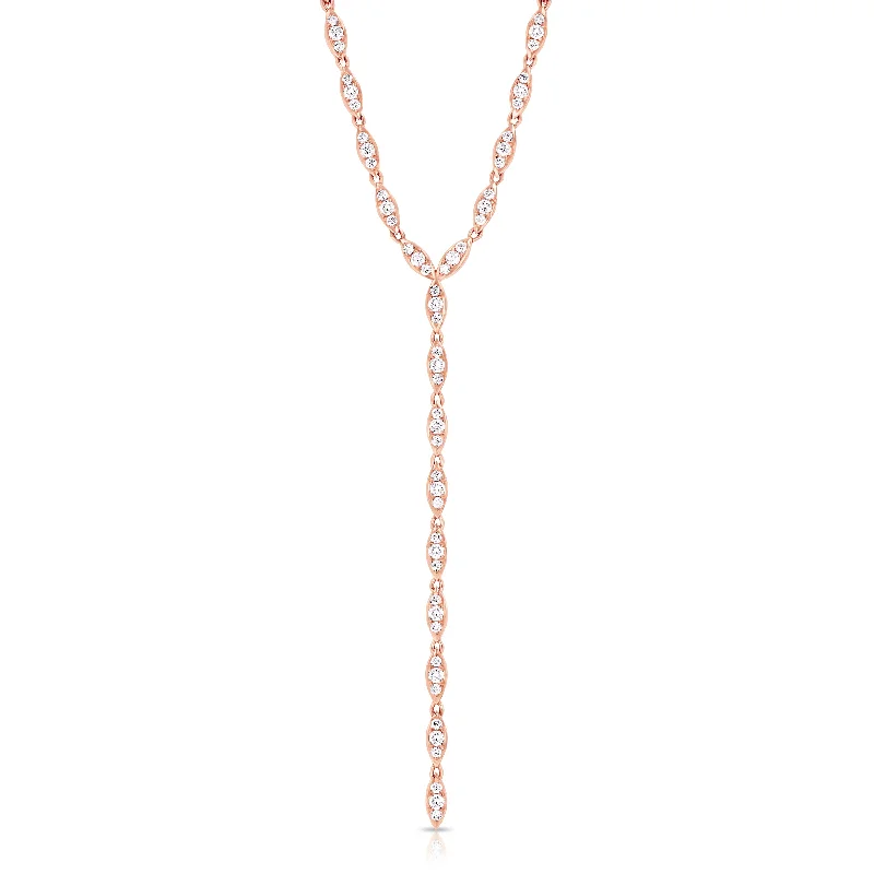 women’s chain necklaces -Angel Lariat