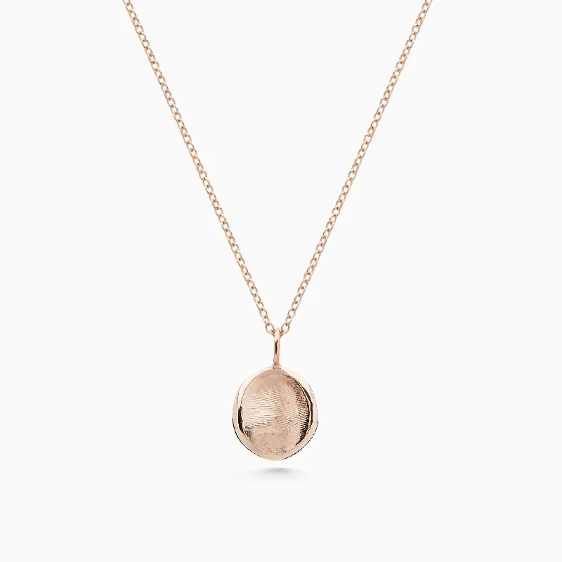 women’s chokers with pendants -Impression Necklace | Rose Gold