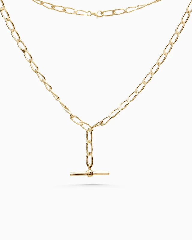 women’s crystal pendants -Clove Drop Necklace | Gold