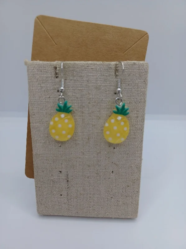 women’s chain earrings -Pineapple Earrings