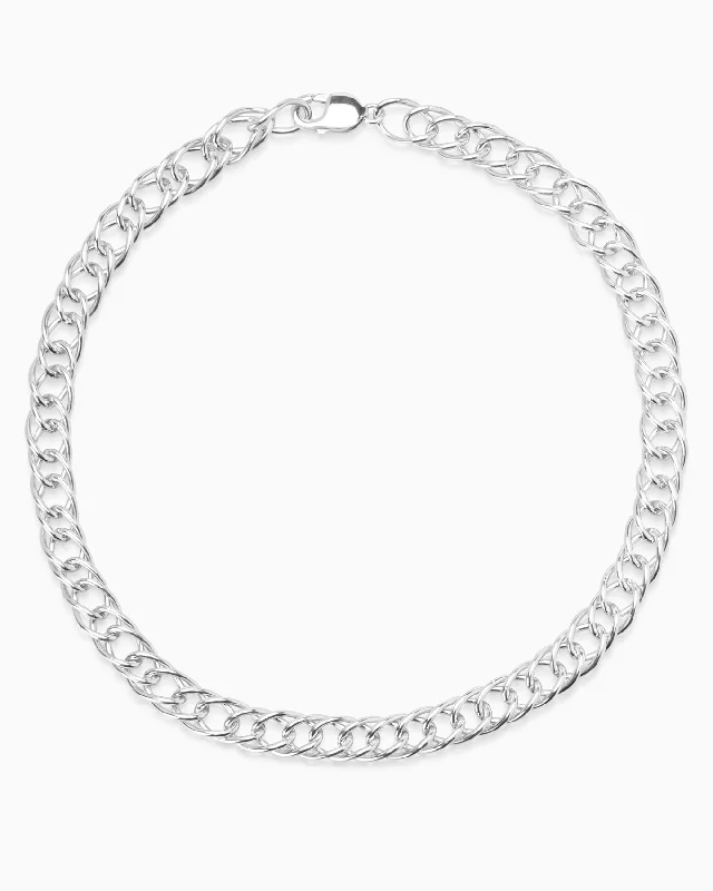 women’s diamond pendant necklaces -Chunky Link Chain | Silver