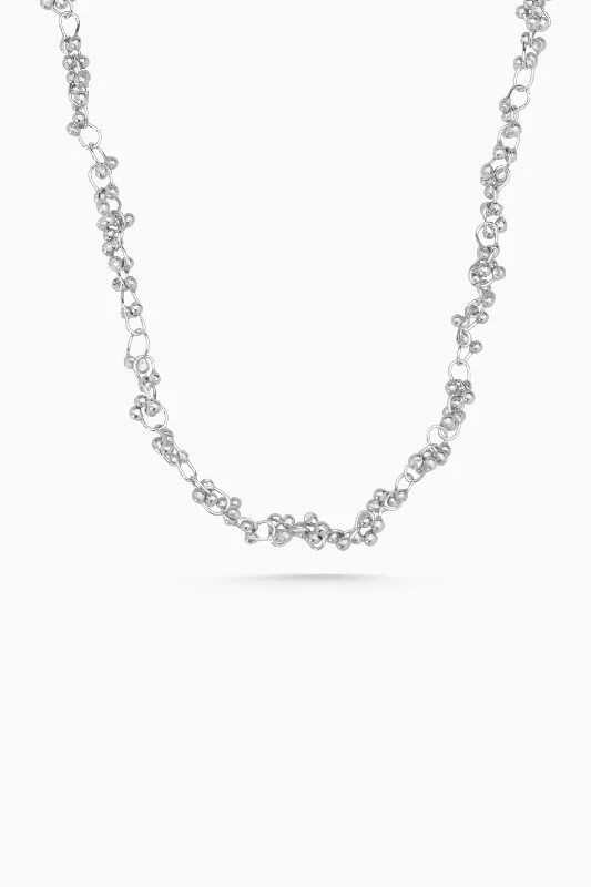 women’s adjustable pendant necklaces -Cherrie Necklace | Silver