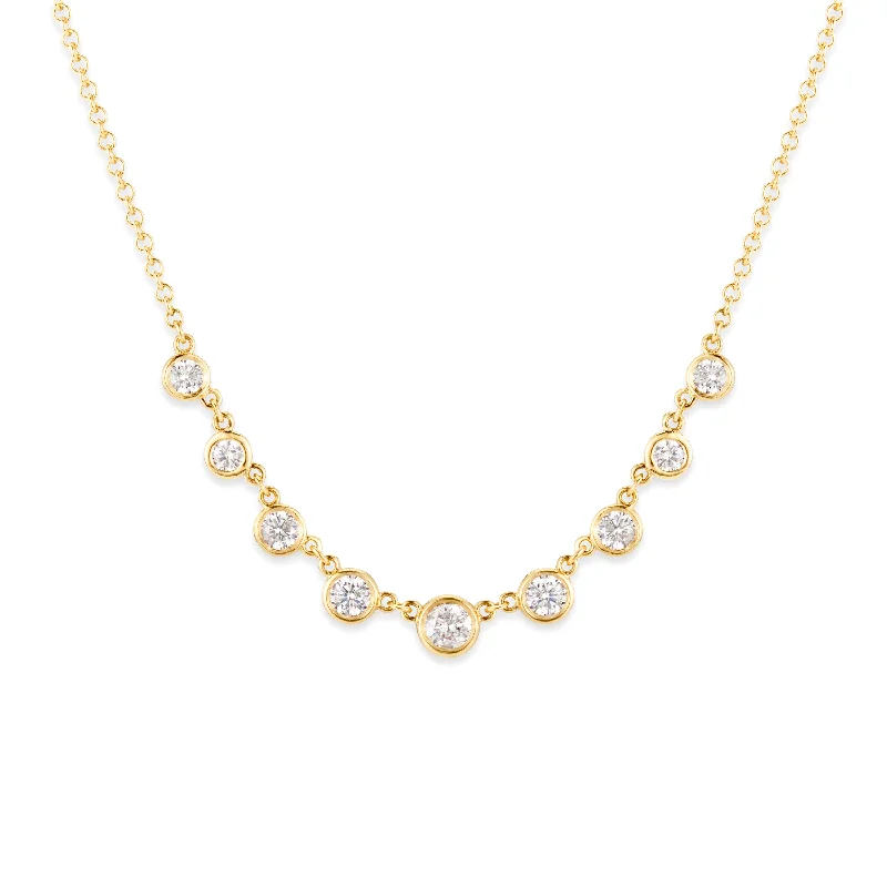 long necklaces for women -Bezel Mini Starstruck Necklace