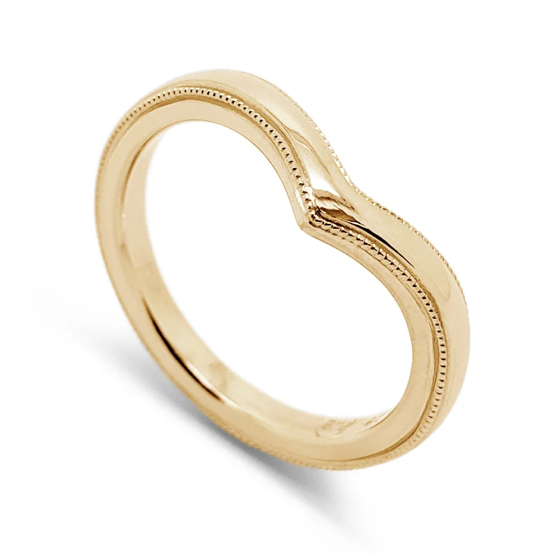 women’s simple rings -Alia Yellow